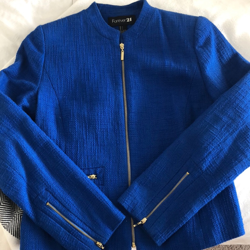 Navy Blue Blazer (L)